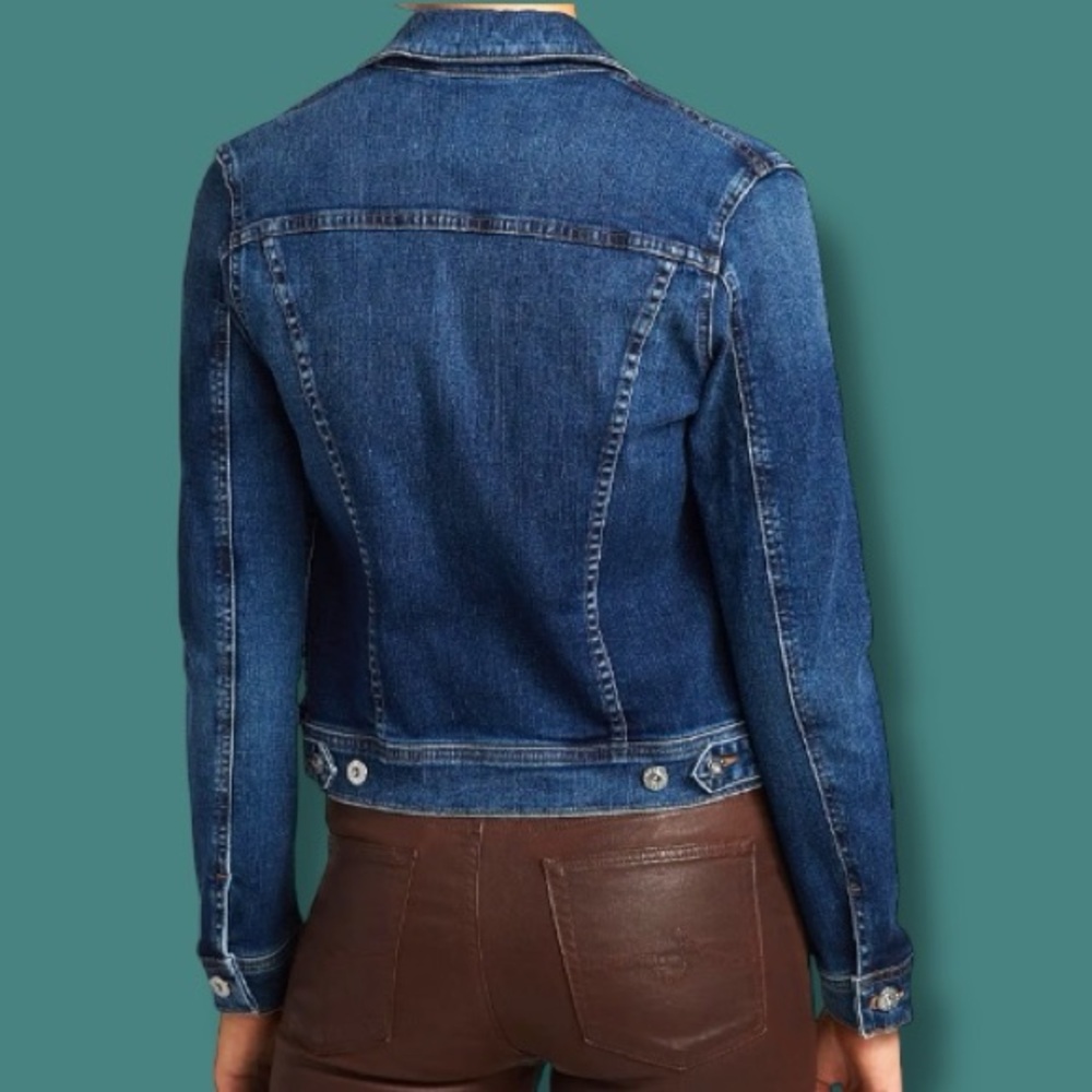 💥HP💥 EUC AG Jeans Robyn Denim Jacket. Size Large - Picture 2 of 15